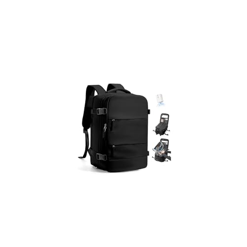 SZLX Sac à Dos Sous Vide Bagage à Main Pour Femmes, Sac à Dos Airbag Avec Système De Vide Pour Le Voyage, Ryanair Travel Ruscksack Taille Cabine Avec Pompe étanche...