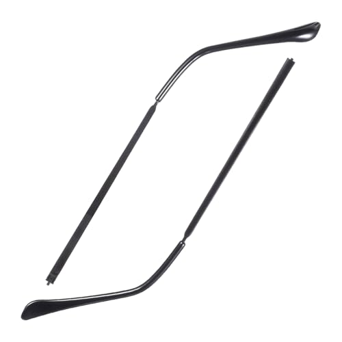 minkissy 1Pair Metal Glasses Arms Replacement for Sunglasses Glasses Durable Hinged Temple Frames Comfortable Fit for Eyewear High Grade Metal Material