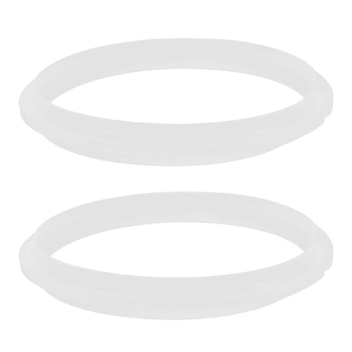 DEARMAMY Anillos de Sellado de Silicona para Eléctrica 2L/25L Juego de 2 Piezas Junta de Repuesto para Válvula y Tapa Sellado Hermético para Cocina Segura y Presión Constante