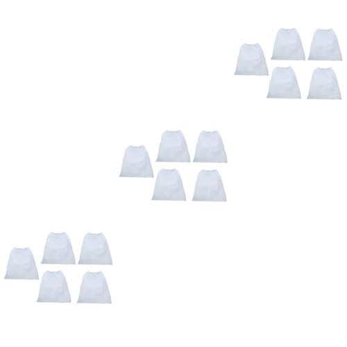 IWOWHERO 15個 集塵袋 ネイルアート用品用品 マニキュラ マニキュアネイルバッグ ネイル真空集塵機 爪吸引機バッグ ネイルサクションファンバッグ 技術 集塵交換袋 掃除機用ダストバッグ
