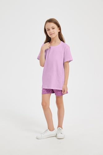 Image of 2-Pack Kids Cotton T-Shirts Short Sleeve Basic Tops for Toddlers Boys Girls