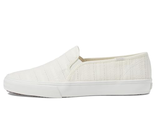 Image of Keds Womens Double Decker Canvas Slip On Sneakers Shoes Casual - Black