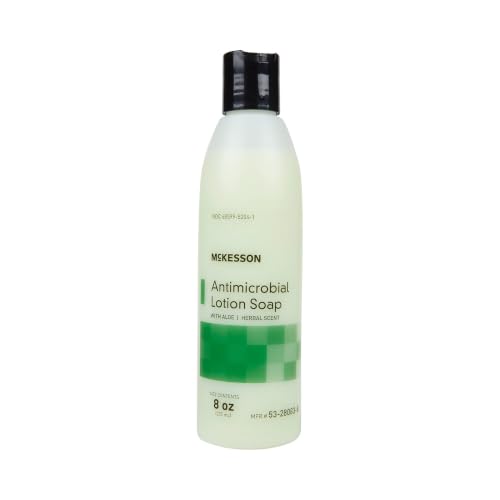 McKesson Antimicrobial Lotion Hand Soap with Aloe, Pump Bottle, 8 oz, 1 ct - image 1
