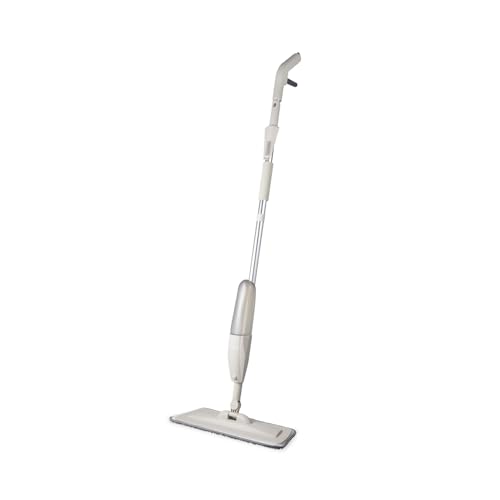 Tower T769000MSH Spray Mop with Anti-Leak Bottle and 2x Microfibre Pad, Latte