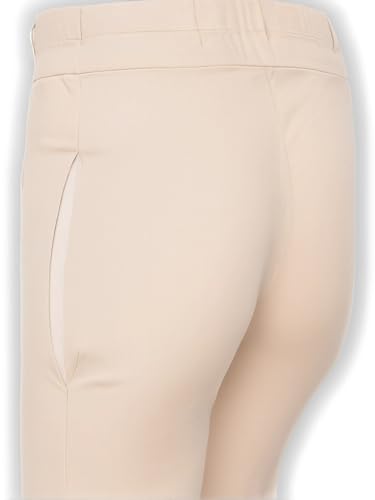 Image of Saundarya Women's Regular Fit Stretchable Cotton Trousers Pants