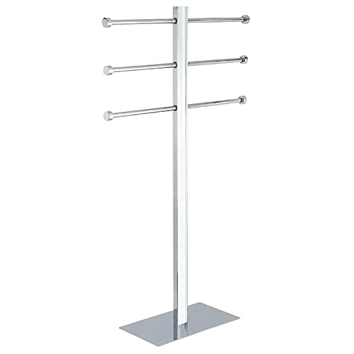 Kingston Brass Ccs6021 Edenscape Freestanding Stainless Steel Towel-Holder, 36-1/16-Inch, Polished Chrome #TOP16