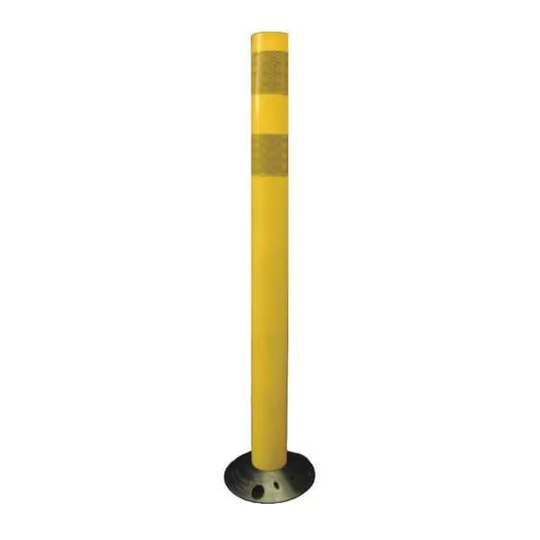Delineator Post, Height 36 in, Yellow, Mfr: 04-736Y-A