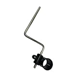 KIXZSAZ Schlagzeugzubehör für Anfänger: Zuverlässige Drumrack Klemme – Drumrack Zubehör – Klemmhalterung für mehr Stabilität und Flexibilität – Verlängerbare, multifunktionale Halterung, Schwarz, A
