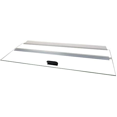H2Pro 24" Glass Canopy for 15/20/ 55-Gallon Marineland Perfecto Aquarium Fish Tank Cover
