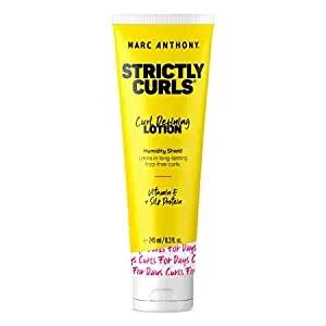 Marc AnthonyStrictly Curls Curl Defining Styling Lotion, 8.3 Ounce Tube with Silk Protein and Vitamin E for Curl Definition