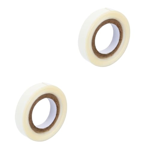 BELLIFFY 2 Rolls Heavy Duty Double-Sided Tape for Lace Wigs 3 Yards Strong Adhesive Wig Tape Roll Skin-Friendly