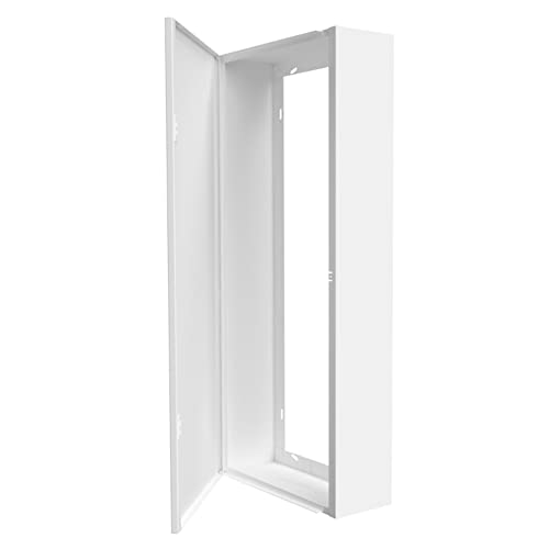 Coffret d'habillage pour tableaux électriques en acier blanc - H 790 x L 340 x P 140 mm - Ref. RCH300 - Marque ATOLE