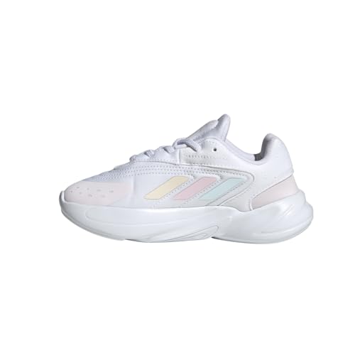 adidas Kids Boys Ozelia Elastic Lace C Slip On Sneakers Shoes Casual - White3