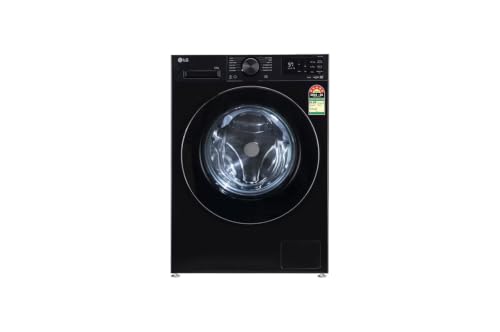 Image of LG 12 Kg 5 Star AI Direct Drive Fully Automatic Front Load Washing Machine (FX1412N5O, Onyx Black, TurboWash 360, Steam, Inverter Direct Drive, Wi-Fi Connectivity)
