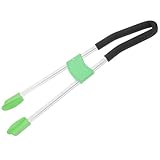 Ciieeo Aluminum Alloy Trash Grabber Long Handle Litter Picker Garbage Clamp Dual Rod Waste Paper Grabber Outdoor Cleaning Tool for Sanitation and Janitorial Use