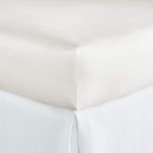 Peacock Alley Soprano Luxury Sheet Set | 100% Long Staple Cotton | 420 Thread-Count | Soft And Smooth Sateen Weave (Ivory, Queen Sheet Set) #TOP1