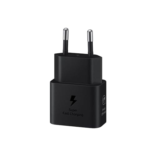 Image of Samsung Type-C 25 Watt Fast Charge Adapter, Black, EP-T2510NBEGWW, for Cellular Phones