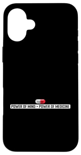 Power of Mind Beats Medicine Placebo Case for iPhone 16 Plus