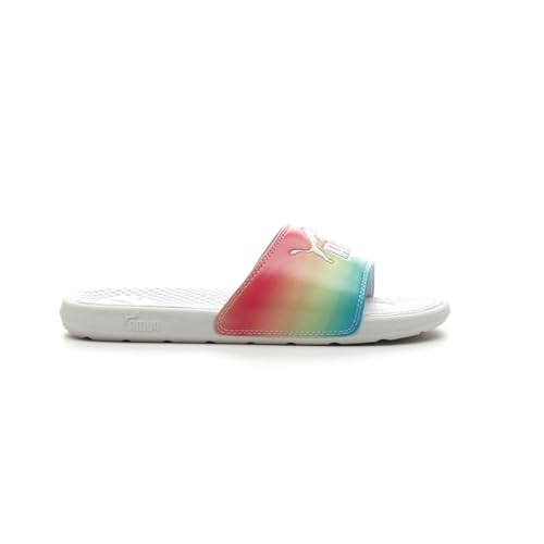 PUMA Toddler Boys Cool Cat Bright Ombre Slide Casual Sandals Casual - Multi, White