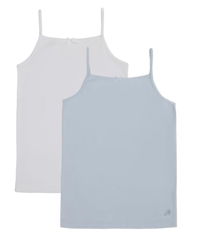 Image of Jockey SG04 Girls Super Combed Cotton Rib Fabric Camisole with Regular Straps (Pack of 2)