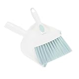 ERINGOGO Mini Cepillo y Recogedor de Mano Compacto para Limpieza de Escritorios y Teclados Set Portátil para Polvo y Suciedad el Hogar Color Verde