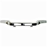 Suitable for Chrome Steel Front Bumper Cover for 2003-2007 GMC Sierra 1500/2500/3500 - No Brackets Included, Replacement Part GM1002418, 15098990