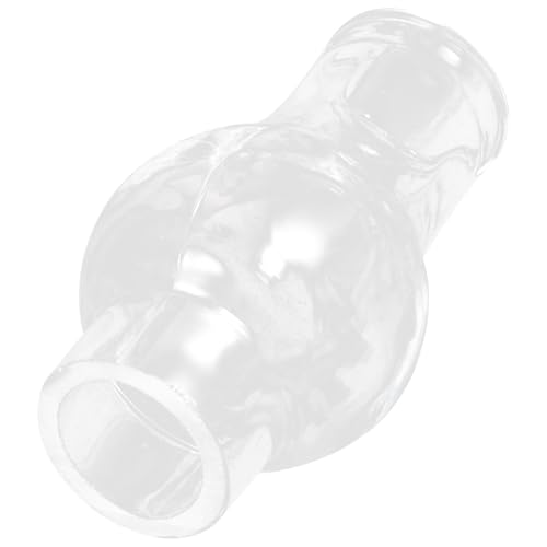 IWOWHERO Pantalla de Cristal Transparente para Lámpara de Aceite Antigua Repuesto de Vidrio Resistente Protección contra Viento para Iluminación de Emergencia y Decoración Vintage