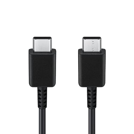 Image of Original 25W Charger USB Type C Compatible with Samsung Galaxy Z Fold 5 S24+S24 Ultra S23S23+S23 UltraS23 FE SAMF Series-Black with SIX Months Replacement Warranty