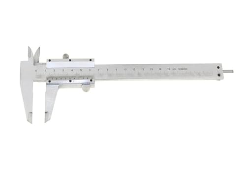 Calibrador Vernier 0-150mm con caja de almacenamiento miniatura 2