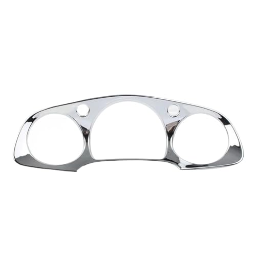 Compatible With Goldwing For GL1800 2001 2002 2003 2004 2005 2006 オートバイダッシュボードデコレーションタコメータースピードメーターバイクメーターフレームに対応 オートバイ計器カバー