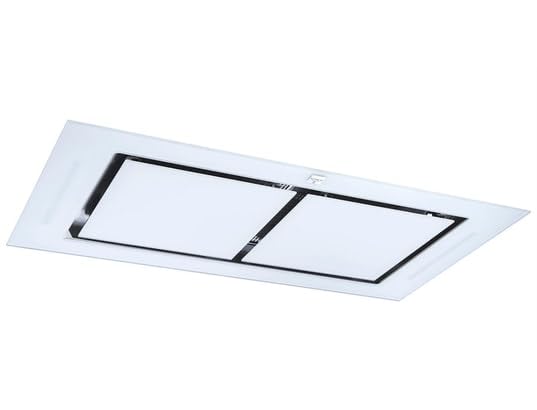 ROBLIN Hotte de plafond 6209264 Confidence 100 cm sans moteur Verre Blanc