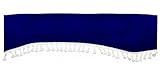 HTC - Franges DE Pare Brise Bleu 240X18CM...