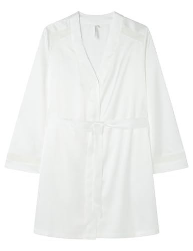 Women'secret Bata midi satén blanca