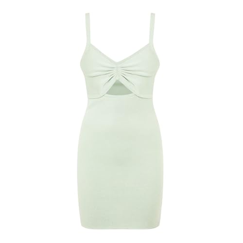 Image of Jack Wills Womens Front Mini Dress Seaglass 12
