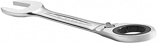 Facom 467BS.16 - Metric Short Ratchet Combination Spanners - 16mm, Silver