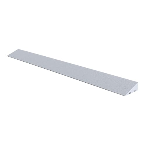 WRYSQBHJYB Threshold Ramps for Doorways, Portable Ramps for Steps, Wheelchair Ramp for Transition Doorways Curbs Garages, Door Ramp for Scooter Power Chairs(Gray,2.5cm/0.9in)