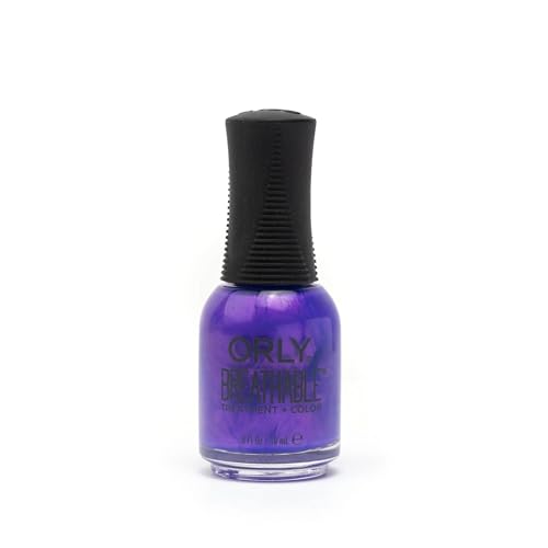 Orly Melting Point Nail Polish Collection | Bright Purple Shimmer | Long-Wearing, Full Coverage Formula with Gripper Cap | Vegan & Cruelty-Free (Alloy Matey)