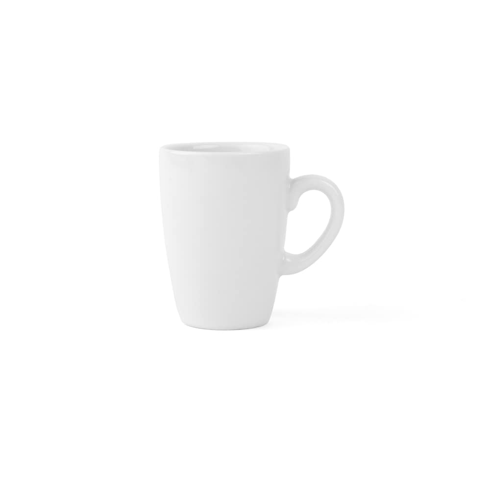 Holst Porzellan PA 154 FA3 Set di 12 tazzine da caffè Palermo, Porcellana, Bianco