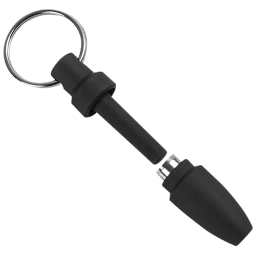FOMIYES Puncher à Cigare Portable Silicone Avec Porte-clés Outil Perforateur Précis Acier Inoxydable Pour Ouverture De Trou Protection De Wrapper Et Expérience De Fumage Uniforme