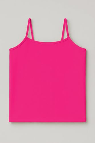 Image of Kurve Girl's Sleeveless Tank Top - Stretch Undershirts Cami Camisole, UV Protective Fabric, Rated UPF 50+ (Made in USA)