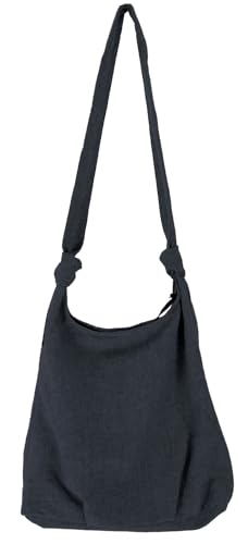 GURU SHOP Boho - Bolso bandolera para hombre y mujer, algodón, 30 x 35 x 9 cm,...
