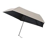 コパ・コーポレーション 99Tsukumo傘 日傘 UVカット 遮熱 折りたたみ 軽量 99g 晴雨兼用 男女兼用 (ベージュ)