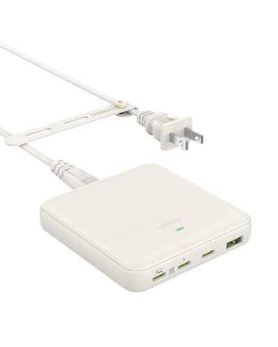 Image of USB C Charging Station Slim, 67W Max 4-Port GaN Desktop Charger