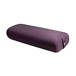 Hugger Mugger Standard Yoga Bolster - Firm, Supportive, Handmade, Durable