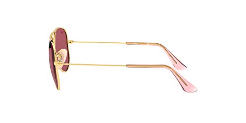 Image of Ray-Ban Junior Kids' Rj9506s Metal Aviator Sunglasses