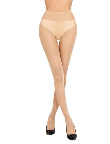 Bas de cuisse de luxe Feng Shui collants sexy transparents voile de soie 12D