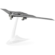 HANGHANG 1/200 Military Model Plane B-2A Spirit Stealth and Strategic Bomber Alloy Fighter Plane Model Airplane for Collections and Displays