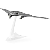 HANGHANG 1/200 Military Model Plane B-2A Spirit Stealth and Strategic Bomber Alloy Fighter Plane Model Airplane for Collections and Displays