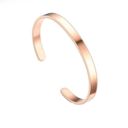 alakivi Stainless Steel Cuff Bracelet for Men, Adjustable Open Metal Bangle Bracelet, Minimalist Mens Jewelry Gift
