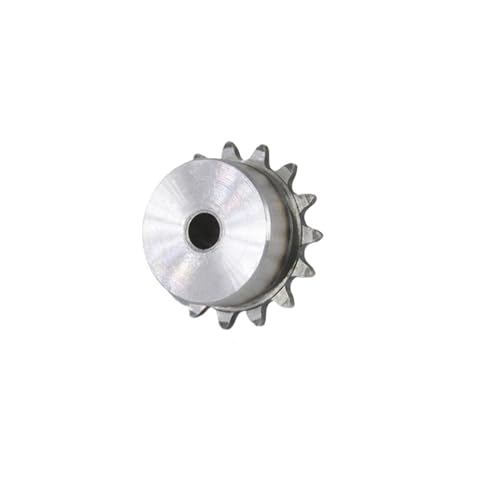 Bevel Gear Pinion Hardware Mechanical 9T-24T 04C #25 Sprockets for Roller Chain 9 10 11 12 13 14 15 16 17 18 19 20 21 22 23 24 Tooth 45# Steel Gear(19 Tooth)